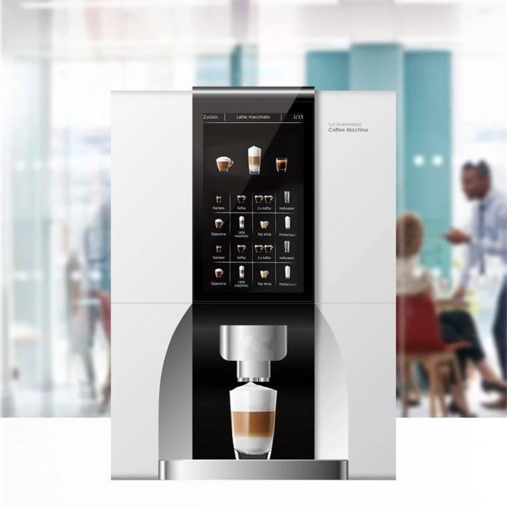 Distributore automatico di caffè in grani per tazze
