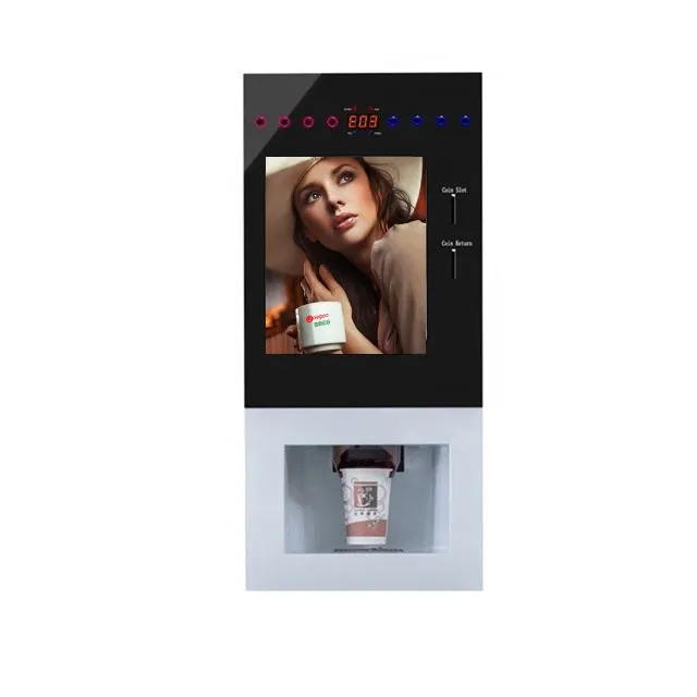 Distributore automatico della piccola macchina del caffè di Natale