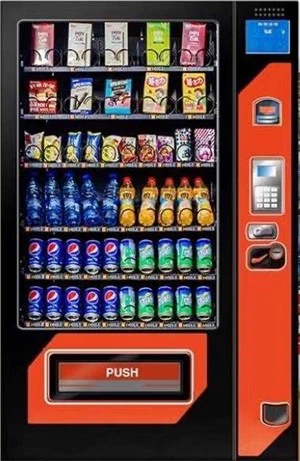Grande capacità Auto Combo Snacks Drinks Distributore automatico