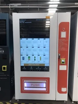 Distributori automatici del libro del touch screen da 46 pollici per la bibli...